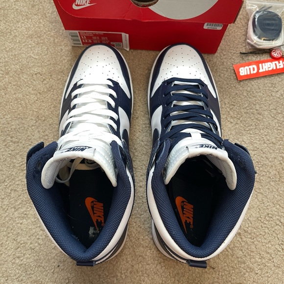 Nike Dunk High midnight navy - Picture 6 of 7